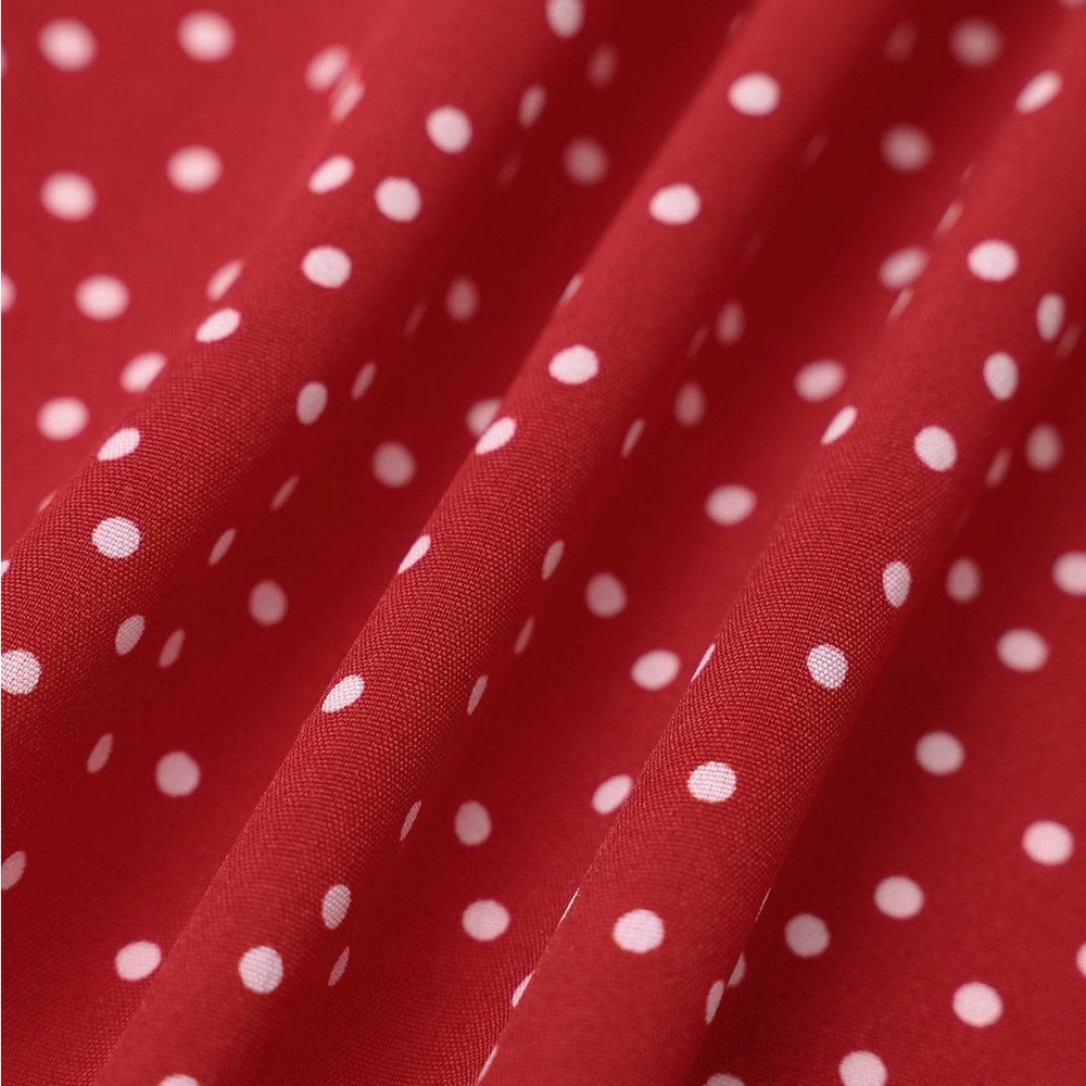 RIHOAS The Polka Dot Ruffle Wrap Dress M - Picture 6 of 7
